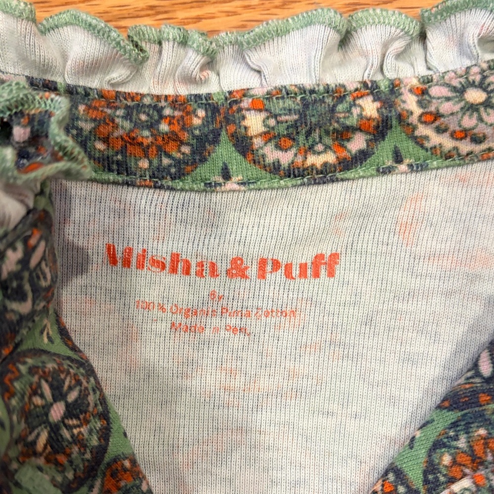 Misha And Puff Multicolor Patterned Kids Dress - Picture 2 of 3